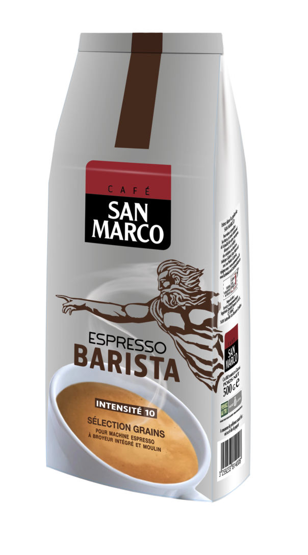 Café espresso Barista grain SAN MARCO 500 grs